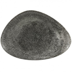 Блюдо треугольное Chefs 35,6Х25СМ, без борта, цвет Raku Quartz Black, Studio Prints Rkbqtc361 – купить в RuOborudovanie.ru с доставкой до двери Купить блюдо треугольное chefs 35,6х25см, без борта, цвет raku quartz black, studio prints rkbqtc361 – цена от завода, доставка до двери | RuOborudovanie.ru