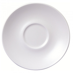 Блюдце 15,6СМ Vellum, цвет White полуматовый Whvmcss1