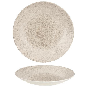 Тарелка глубокая 28,1СМ H3,7См, без борта, цвет Raku Agate Grey, Studio Prints Rkagpd271