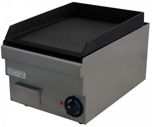 Поверхность жарочная Kogast EZ-T40-L 53429 открытая электр. гладкая, настольная