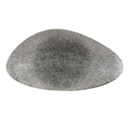 Блюдо треугольное Chefs 35Х19СМ, без борта, цвет Raku Quartz Black, Studio Prints Rkbqtc351 – купить в RuOborudovanie.ru с доставкой до двери Купить блюдо треугольное chefs 35х19см, без борта, цвет raku quartz black, studio prints rkbqtc351 – цена от завода, доставка до двери | RuOborudovanie.ru