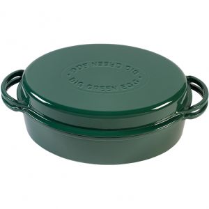 Духовка голландская зеленая овальная д/гриля Big Green Egg 117670