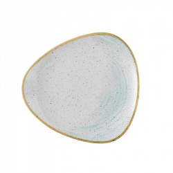 Тарелка мелкая треугольная 26,5СМ, без борта, Stonecast Accents, цвет Duck Egg Blue Asdetr101 – купить в RuOborudovanie.ru с доставкой до двери Купить тарелка мелкая треугольная 26,5см, без борта, stonecast accents, цвет duck egg blue asdetr101 – цена от завода, доставка до двери | RuOborudovanie.ru