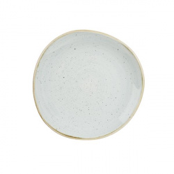 Купить тарелка мелкая "волна" 21см, без борта, stonecast, цвет duck egg blue sdesog81 – цена от завода, доставка до двери | RuOborudovanie.ru