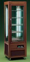 Шкаф кондитерский холодильный Tecfrigo Saloon 350G темн.Орех