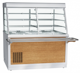 Прилавок-витрина Abat ПВВ(Н)-70Х-С-01-НШ арт.21000001968 холодильный