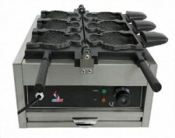 Купить вафельница airhot wbf-3 рыбки 336х182мм чугун, электр.настольн. – цена от завода, доставка до двери | RuOborudovanie.ru