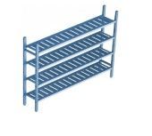 Стеллаж Polair Load.Me.Poly 18Al.4Pp40.6B базовая секция 4 яруса