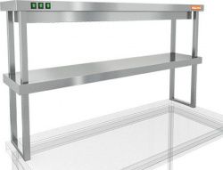 Полка тепловая Hicold TP2K-14/4 двухъярусная комбинированная – купить в RuOborudovanie.ru с доставкой до двери Купить полка тепловая hicold tp2k-14/4 двухъярусная комбинированная – цена от завода, доставка до двери | RuOborudovanie.ru