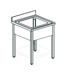 Ванна моечная Apach Chef Line Ls66-44