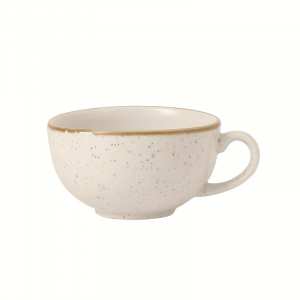 Чашка Cappuccino 280МЛ Stonecast, цвет Barley White Swhscb111