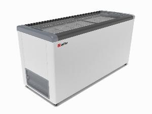Ларь морозильный Frostor Fg 500 C серый со стеклянной крышкой 