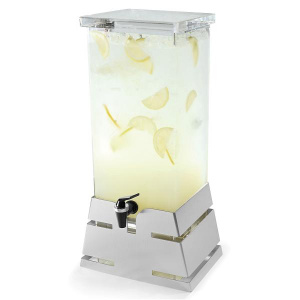 Диспенсер для сока Rosseto Beverage Ld139, 15,1л 29,6Х21,1см H59,7см, сталь/акрил