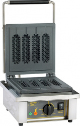 Вафельница Roller Grill GES80 корн дог 1зона (4шт.145х38мм - чугун) – купить в RuOborudovanie.ru с доставкой до двери Купить вафельница roller grill ges80 корн дог 1зона (4шт.145х38мм - чугун) – цена от завода, доставка до двери | RuOborudovanie.ru