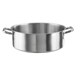Купить кастрюля 37,25л d50х19см, без крышки, серия "tender", нерж.сталь 33900950 – цена от завода, доставка до двери | RuOborudovanie.ru