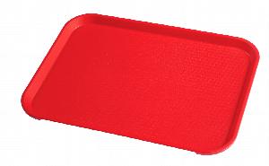 Поднос пластик Cambro 35Х45 красный 163 1418Ff