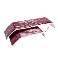 Купить подиум стеклянный вино вишневый 23х13см, merlot xglas-503 – цена от завода, доставка до двери | RuOborudovanie.ru