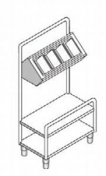 Прилавок для подносов и приборов Emainox 8Pvp7 8045211 – купить в RuOborudovanie.ru с доставкой до двери Купить прилавок для подносов и приборов emainox 8pvp7 8045211 – цена от завода, доставка до двери | RuOborudovanie.ru