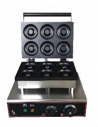 Вафельница Airhot DM-6 пончик 1зона (6шт) чугун, электр.настольн.