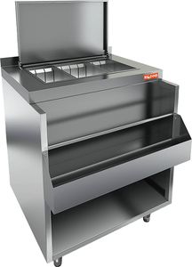 Барная станция Hicold НБМВЛ-6/7БККР с бортом