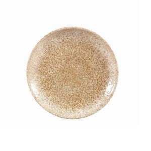 Тарелка мелкая 16,5СМ, без борта, цвет Raku Garnet Orange, Studio Prints Rkgoevp61