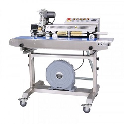 Конвейерный запайщик FRSC-1010III SS (нерж.) роликовый
