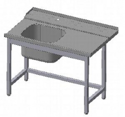 Стол с ванной моечной Iterma 430 сб-251/1276мп Com