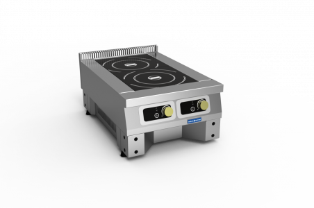 Плита индукционная ЧТТ ПЭИ-2 (700) настольная с 2 зонами нагрева 