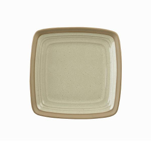 Тарелка мелкая квадратная 21Х21СМ, керамика, Igneous Zcatig211