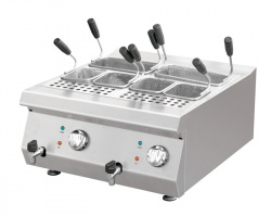 Купить макароноварка kocateq 1m0cp1e (2х9л) электр.настольная с 6 порц.корзинами – цена от завода, доставка до двери | RuOborudovanie.ru