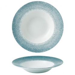 Купить тарелка глубокая 24см 0,284л, цвет raku topaz blue, studio prints rktbvwbm1 – цена от завода, доставка до двери | RuOborudovanie.ru