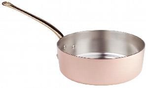 Сотейник низкий медь без крышки 20Х5СМ 1,6Л. Pentole Agnelli 109Cit 20