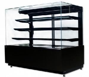Витрина кондитерская Es system k Carina 04 1,0 б/бок,б/фронт.Панели,внут. Ral9005