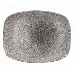 Блюдо прямоугольное Chefs 26,1Х20,2СМ, без борта, цвет Raku Quartz Black, Studio Prints Rkbqobl31 – купить в RuOborudovanie.ru с доставкой до двери Купить блюдо прямоугольное chefs 26,1х20,2см, без борта, цвет raku quartz black, studio prints rkbqobl31 – цена от завода, доставка до двери | RuOborudovanie.ru