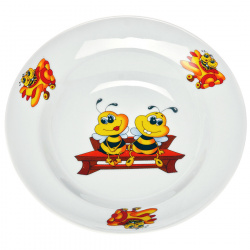 Тарелка глубокая 200 мм Пчелы – купить в RuOborudovanie.ru с доставкой до двери Купить тарелка глубокая 200 мм пчелы – цена от завода, доставка до двери | RuOborudovanie.ru
