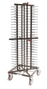 Тележка Paderno 4483099 для 104 тарелок 