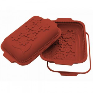 Форма силик. для зам. И вып. "ЛОТОК с маргаритками" 28Х21,5СМ H5См Sft302/Y
